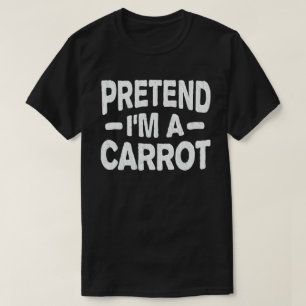 T-shirt Prétendre que je suis un costume d'Halloween faci