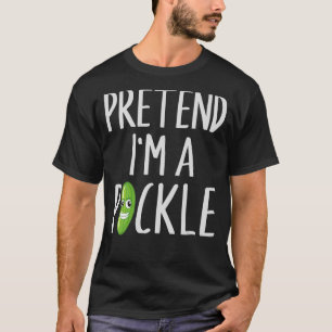 T-shirt Prétendre que je suis un costume d'Halloween facil