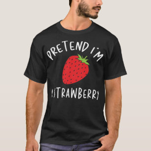 T-shirt Prétendre que je suis un costume d'Halloween frais