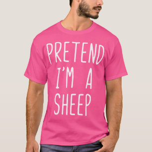 T-shirt Prétendre Que Je Suis Un Halloween Mouteux Facile