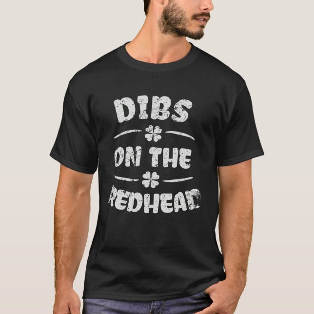 T-shirt Prétention Sur La Rousse Gingembre Saint Patrick   (Devant)