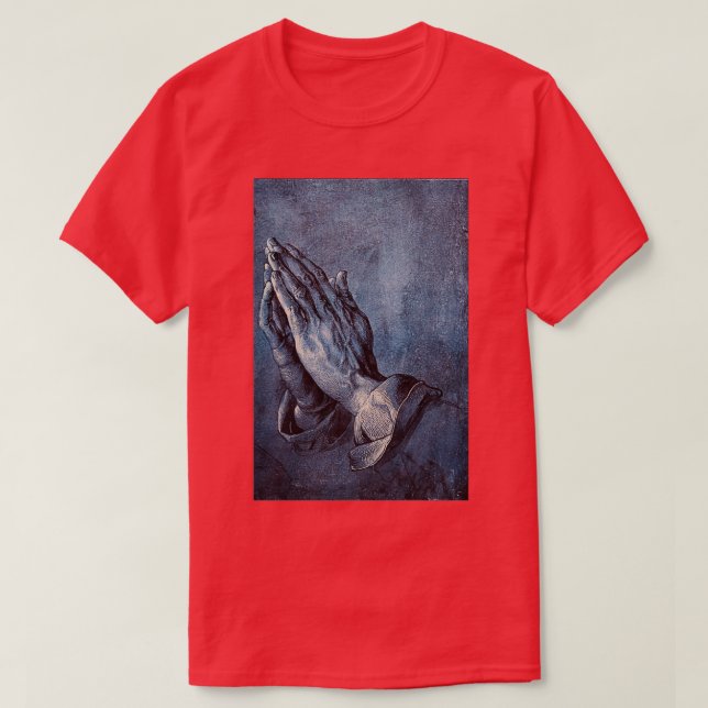 T-shirt Prêter Mains Albrecht Durer (Design devant)