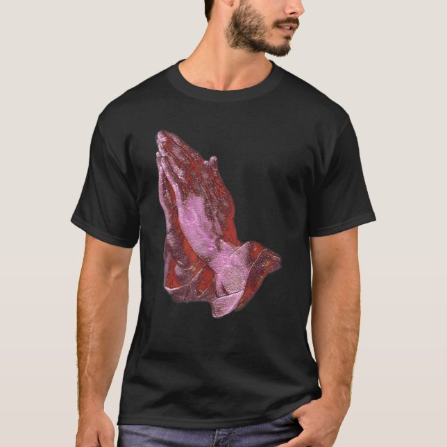 T-shirt Prêter Mains Amen Jésus 2 (Devant)