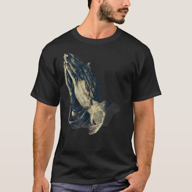 T-shirt Prêter Mains Amen Jésus 3 (Devant)