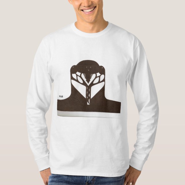 T-shirt Prêtre de cigale par KLM (Devant)