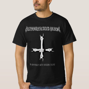 T-shirt Prêtre excommunié "Dans la conspiration"