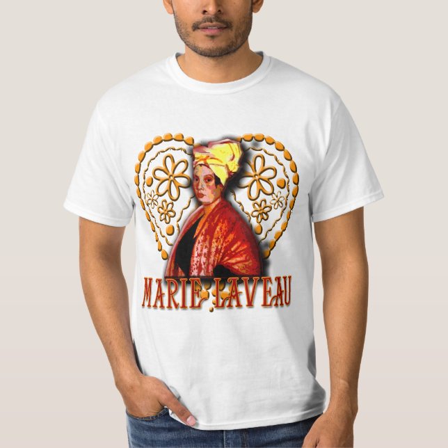 T-shirt Prêtresse de vaudou de Marie Laveau haute (Devant)