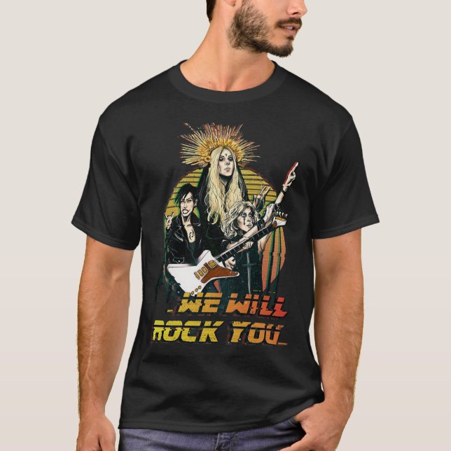 T-shirt PRETTIES RECKLESS Sans titre (Devant)