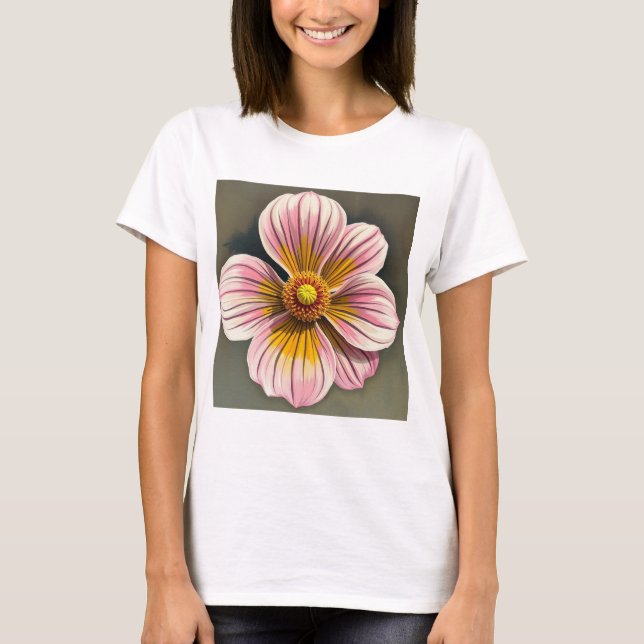 T-shirt Pretty Flower (Devant)