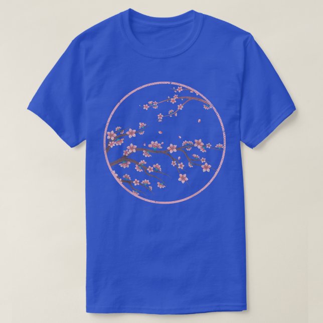 T-shirt Pretty Flower Japan Sakura Japanese Cherry Blossom (Design devant)