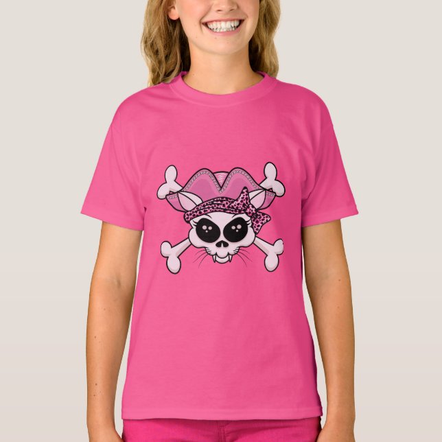 T-Shirt Pretty Pirate Kitty (Devant)