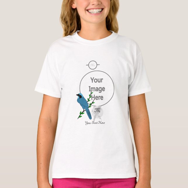 T-shirt Pretty Turquoise (Devant)
