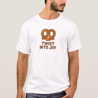 T-shirt Pretzel drôle - Tourner en joie