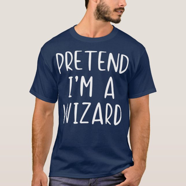 T-shirt Preuve Assistant Costume Halloween Lazy Easy (Devant)