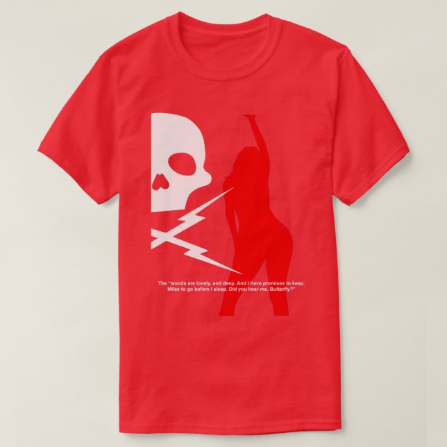 T-shirt Preuve de la mort (Design devant)