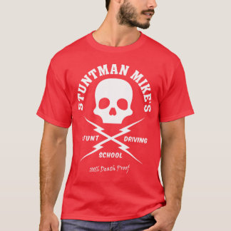 T-shirt Preuve de la mort Stuntman Mike Skullarnos Famille