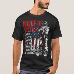 T-shirt Preuve de service Dd 214 Sarcasme Acouphène