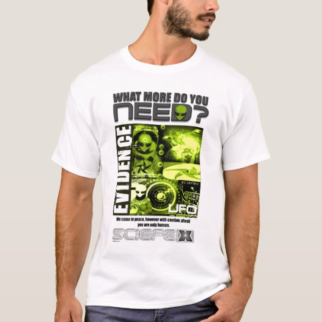 T-shirt preuves (Devant)