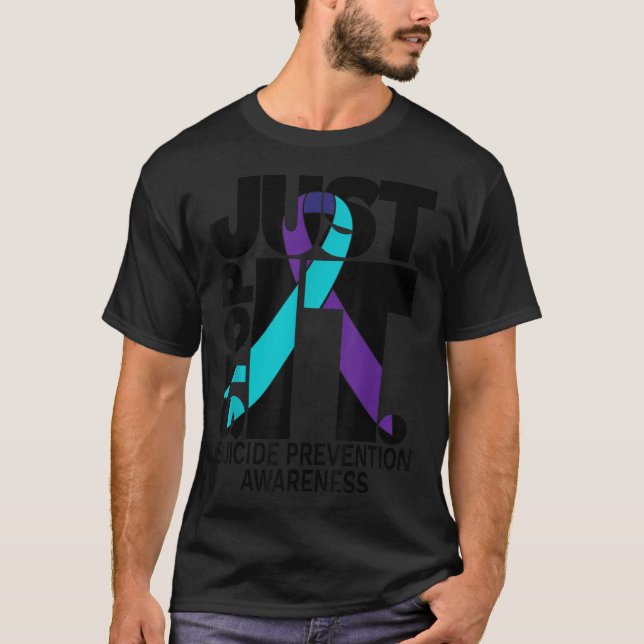 T-shirt Prévention de la sensibilisation au suicide Texte  (Devant)
