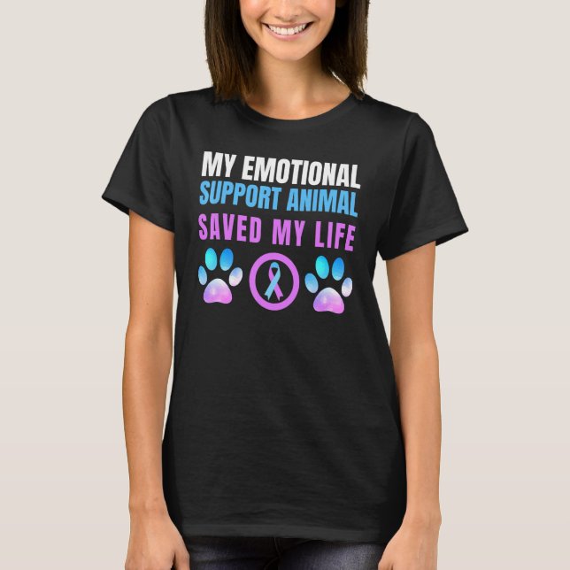 T-shirt Prévention de la sensibilisation des animaux de so (Devant)