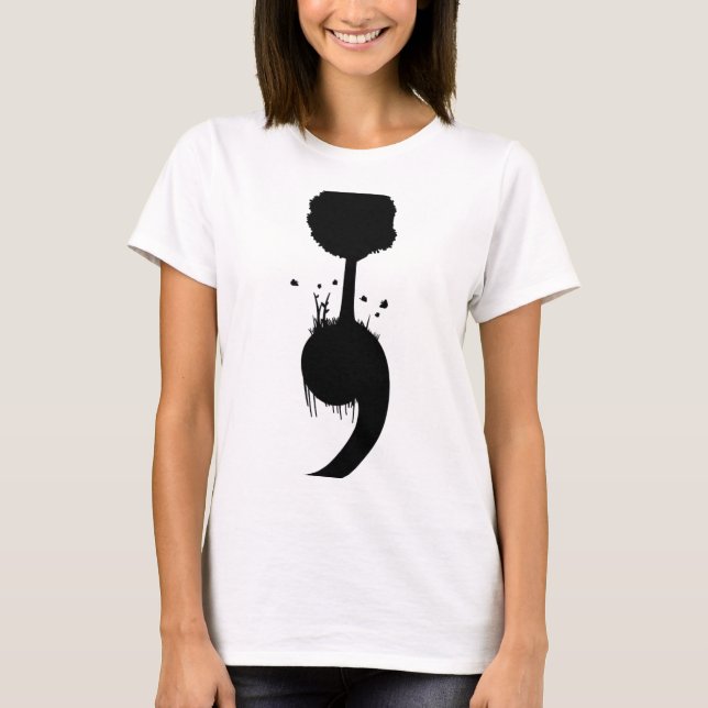 T-shirt Prévention de la suicide dans les arbres (Devant)
