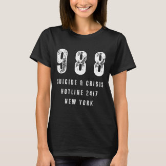 T-shirt Prévention du suicide - Dépression