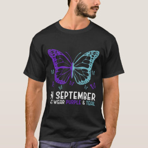T-shirt Prévention du suicide en septembre nous portons du