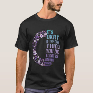 T-shirt Prévention du suicide Sensibilisation à la dépress