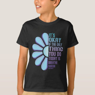 T-shirt Prévention du suicide Sensibilisation à la dépress