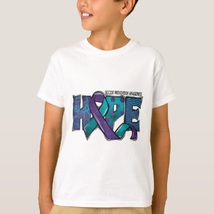 T-shirt Prévention du suicide Sensibilisation Guerrier Hop