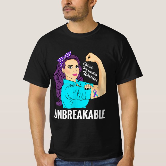 T-shirt Prévention du suicide Sensibilisation Santé mental (Devant)