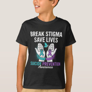 T-shirt Prévention du suicide Soutien Briser la stigmatisa