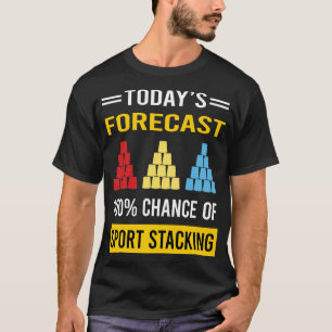 T-shirt Prévision Aujourd'Hui Coupe Stacking Sport Vitesse