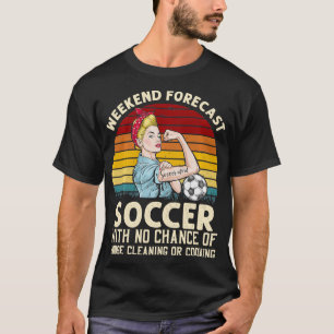 T-shirt Prévision De Fin De Semaine Drôle Sans Chance De N