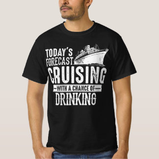 T-shirt Prévision Des Jours Croisière Avec Une Chance De B