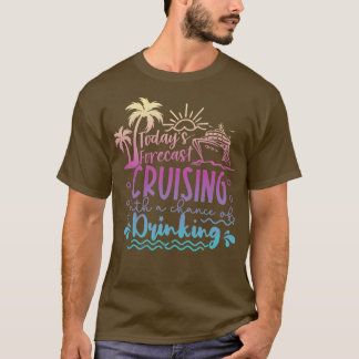 T-shirt Prévision Des Jours Croisière Avec Une Chance De B