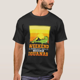 T-shirt Prévision du week-end 100 chance d'Iguanas