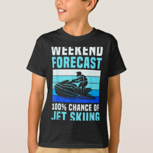 T-shirt Prévisions de week-end 100% de chances de faire du