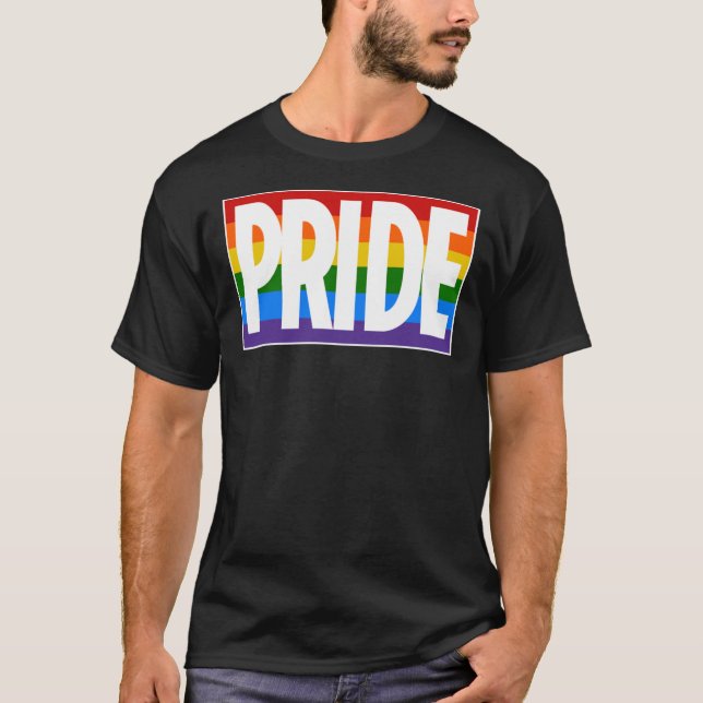 T-shirt PRIDE Celebrate (Devant)