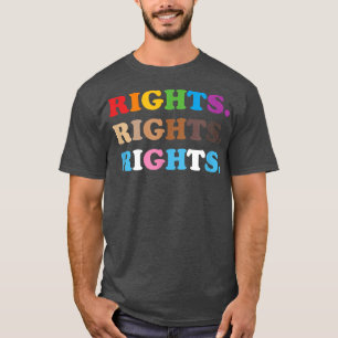 T-shirt Pride Droits BLM Droits LGBT Égalité Pride