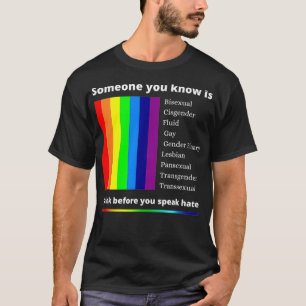 T-SHIRT PRIDE DU DRAPEAU LGBTQ ALLY GAY PRIDE SHIRT RAINBO
