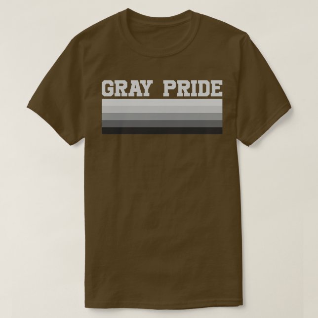 T-shirt Pride gris (Design devant)
