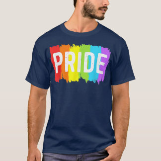T-shirt Pride LGBT Rainbow Gay Lesbian T Hommes 