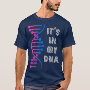 T-shirt Pride Mois ADN Biseualité Drapeau Bi Pride LGBT Bi
