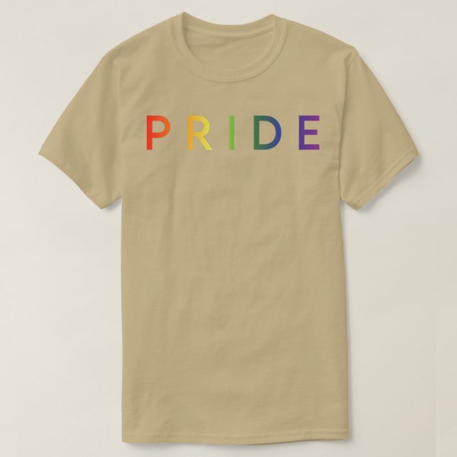 T-SHIRT PRIDE MOIS GAY PRIDE LGBT  (Design devant)