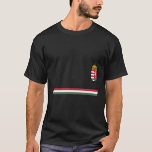 T-shirt Pride nationale hongroise de style sportif