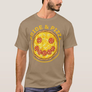 T-shirt Pride & Pizza Lgbt Gay pride Rainbow Drapeau Lgbtq