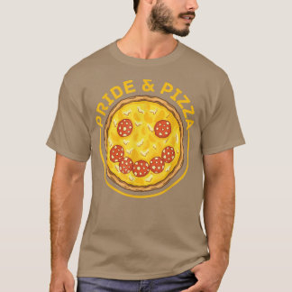 T-shirt Pride & Pizza Lgbt Gay pride Rainbow Drapeau Lgbtq