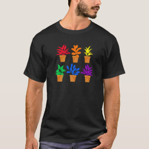 T-shirt Pride plante Lgbtq Rainbow Transgenre Bisexuel Lo