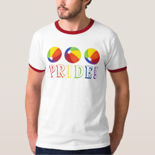 T-shirt Pride Rainbow Beach Ball Beachball Summer Tee